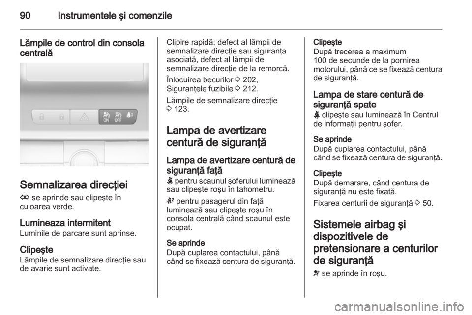 OPEL INSIGNIA 2012.5  Manual de utilizare (in Romanian) 