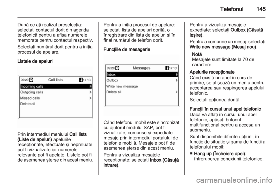 OPEL INSIGNIA 2013  Manual pentru sistemul Infotainment (in Romanian) 