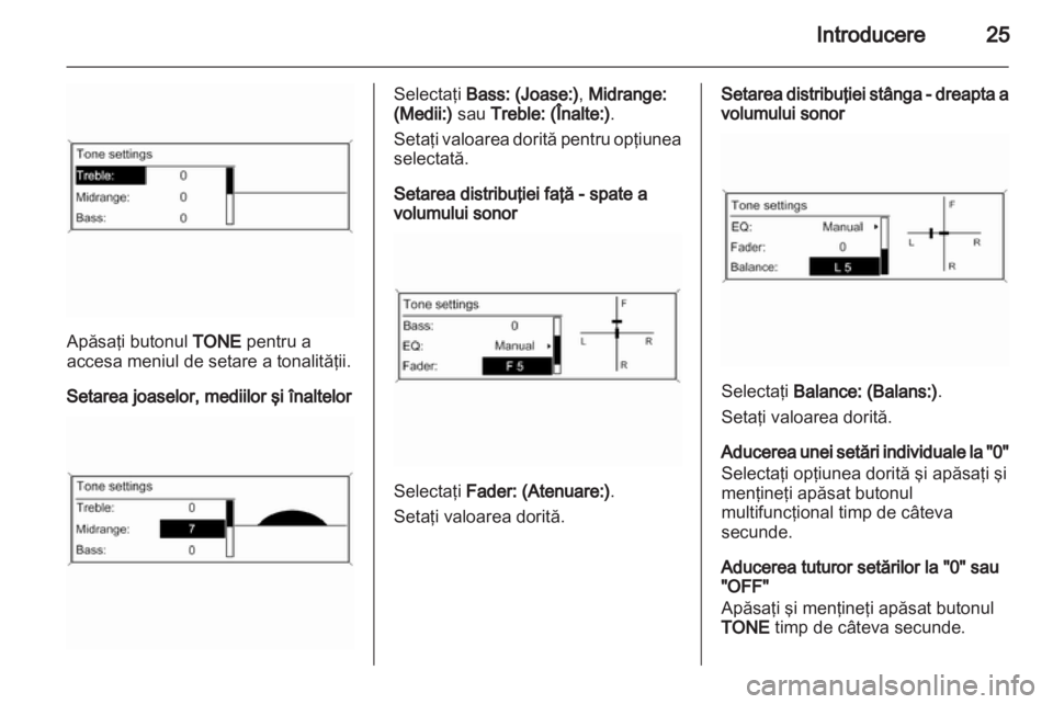 OPEL INSIGNIA 2013  Manual pentru sistemul Infotainment (in Romanian) 