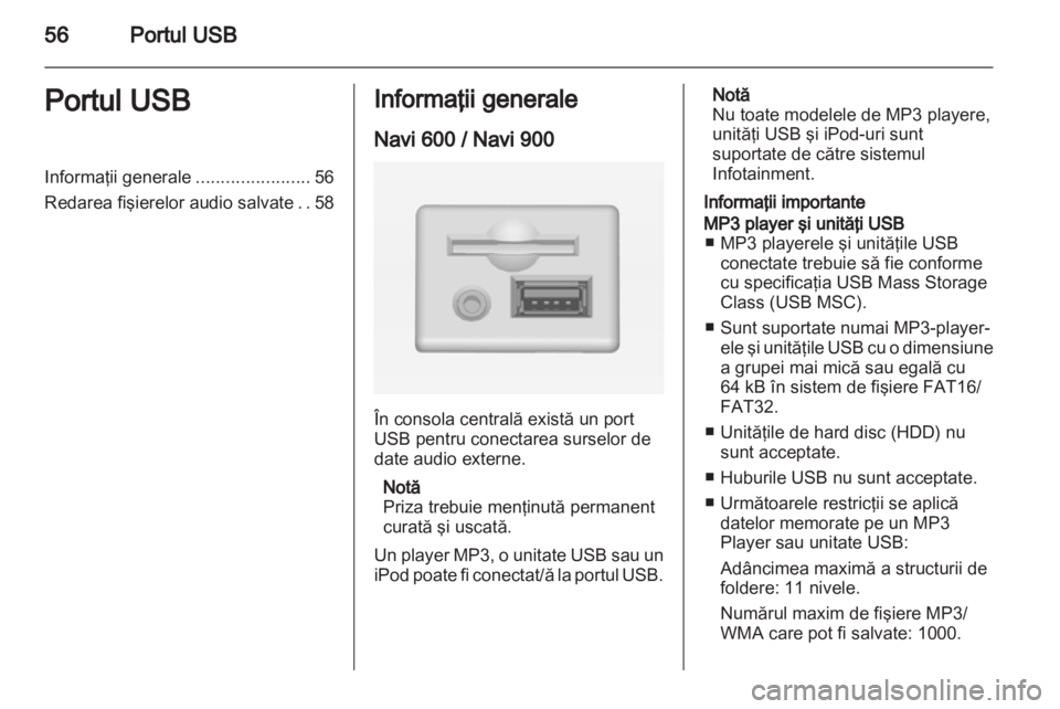 OPEL INSIGNIA 2013  Manual pentru sistemul Infotainment (in Romanian) 