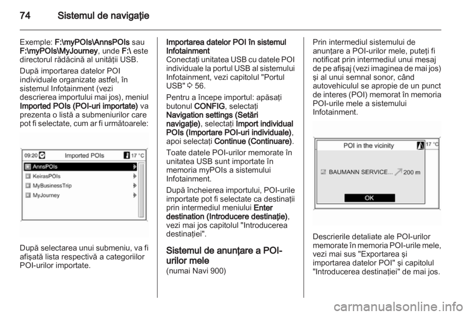 OPEL INSIGNIA 2013  Manual pentru sistemul Infotainment (in Romanian) 