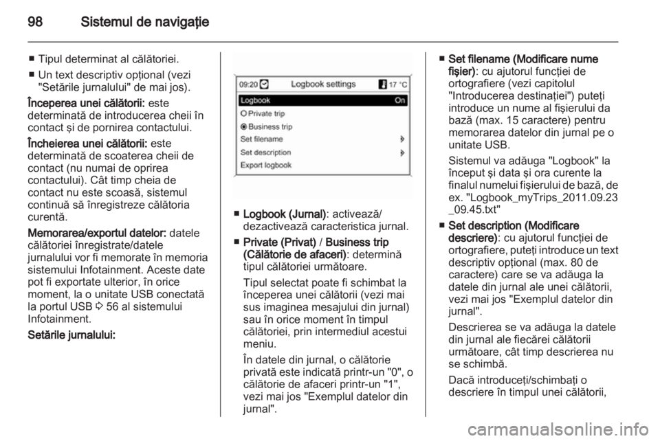 OPEL INSIGNIA 2013  Manual pentru sistemul Infotainment (in Romanian) 