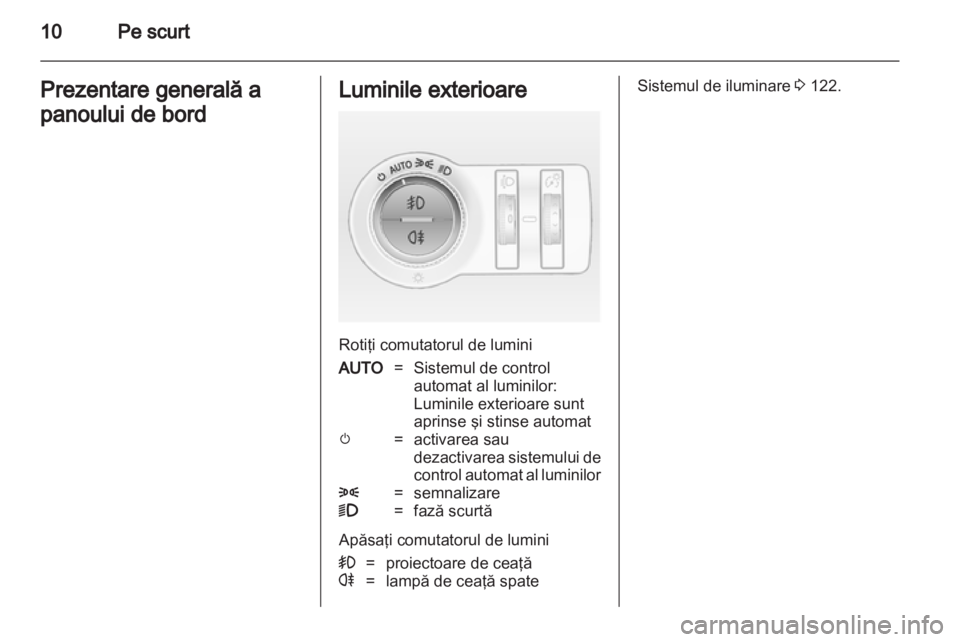 OPEL INSIGNIA 2013  Manual de utilizare (in Romanian) 