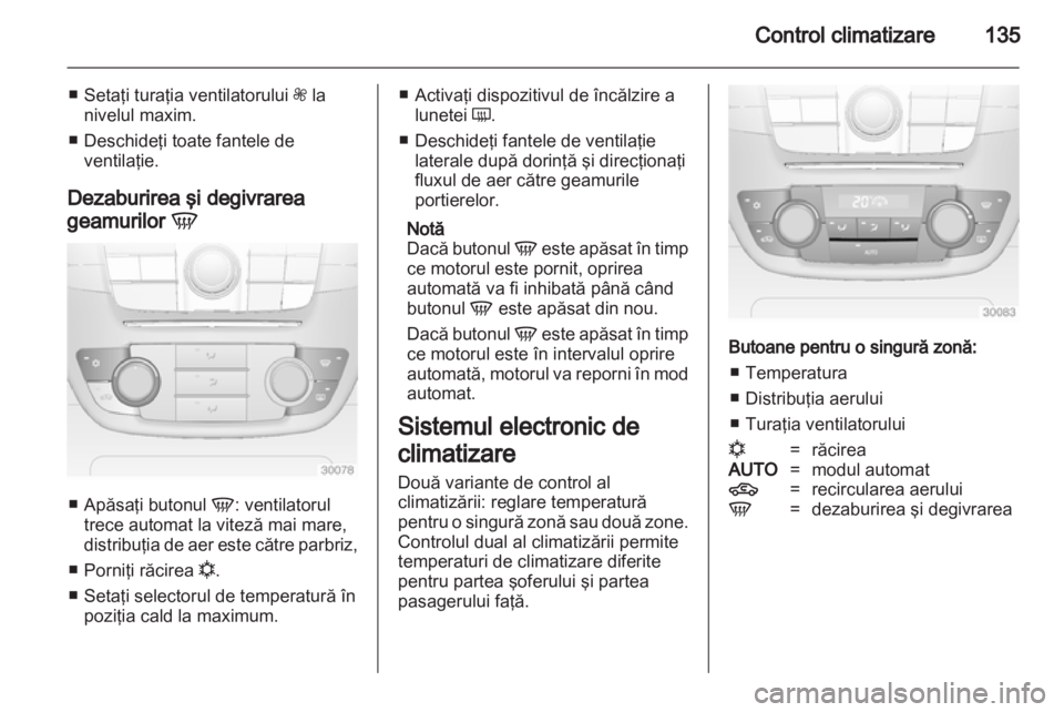 OPEL INSIGNIA 2013  Manual de utilizare (in Romanian) 