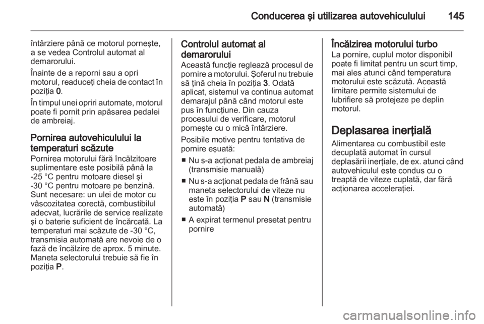 OPEL INSIGNIA 2013  Manual de utilizare (in Romanian) 