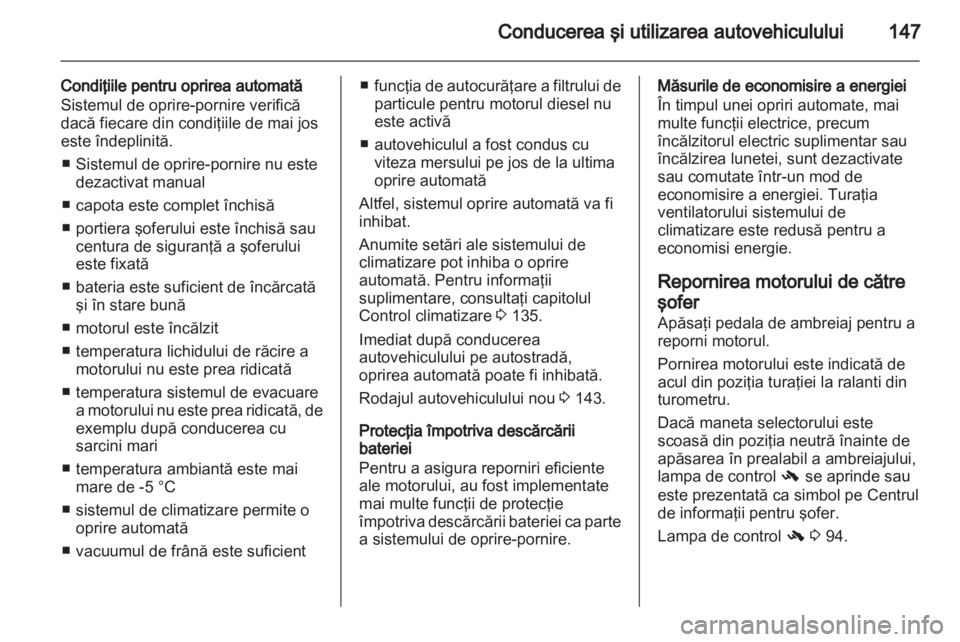 OPEL INSIGNIA 2013  Manual de utilizare (in Romanian) 