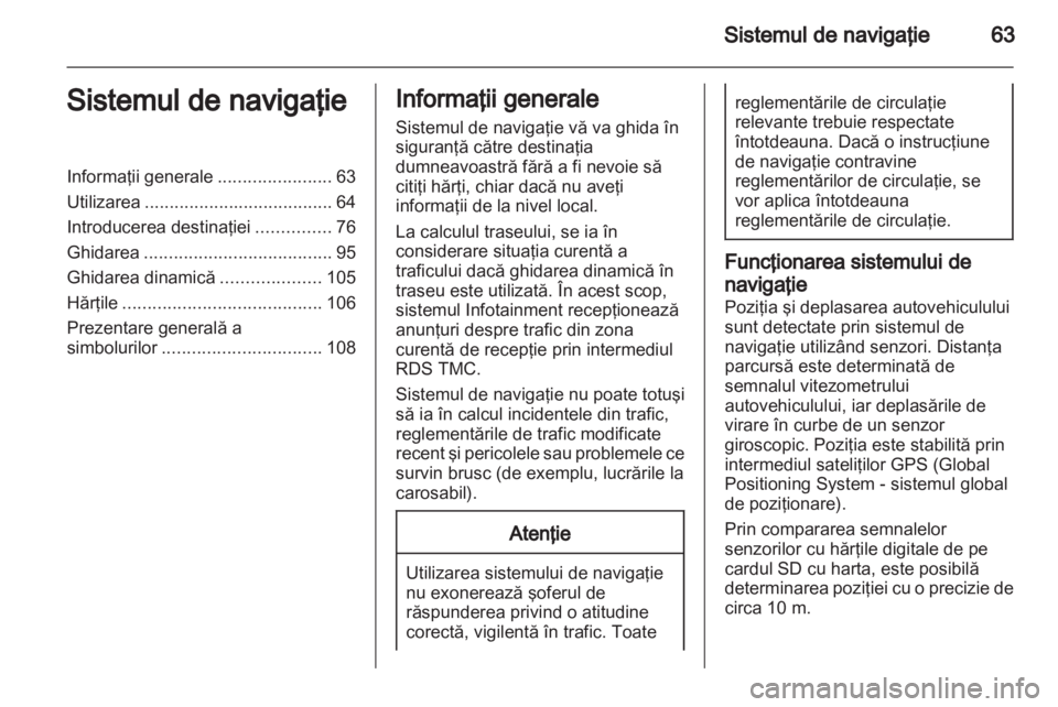 OPEL INSIGNIA 2013.5  Manual pentru sistemul Infotainment (in Romanian) 