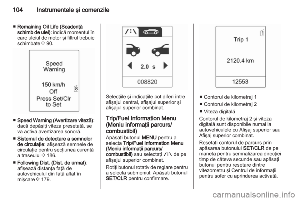 OPEL INSIGNIA 2013.5  Manual de utilizare (in Romanian) 