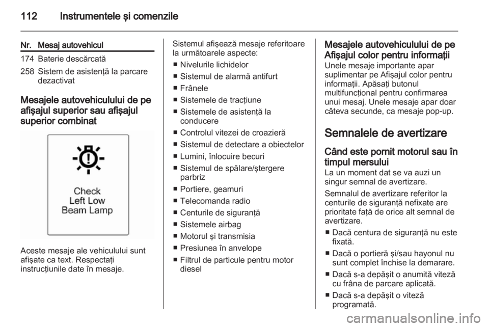 OPEL INSIGNIA 2013.5  Manual de utilizare (in Romanian) 