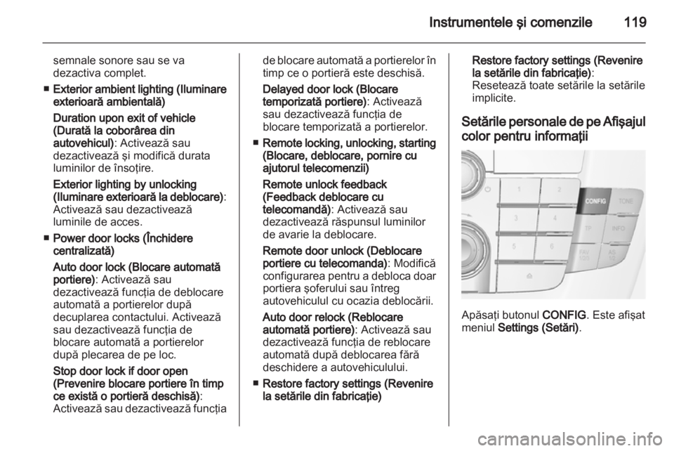 OPEL INSIGNIA 2013.5  Manual de utilizare (in Romanian) 
