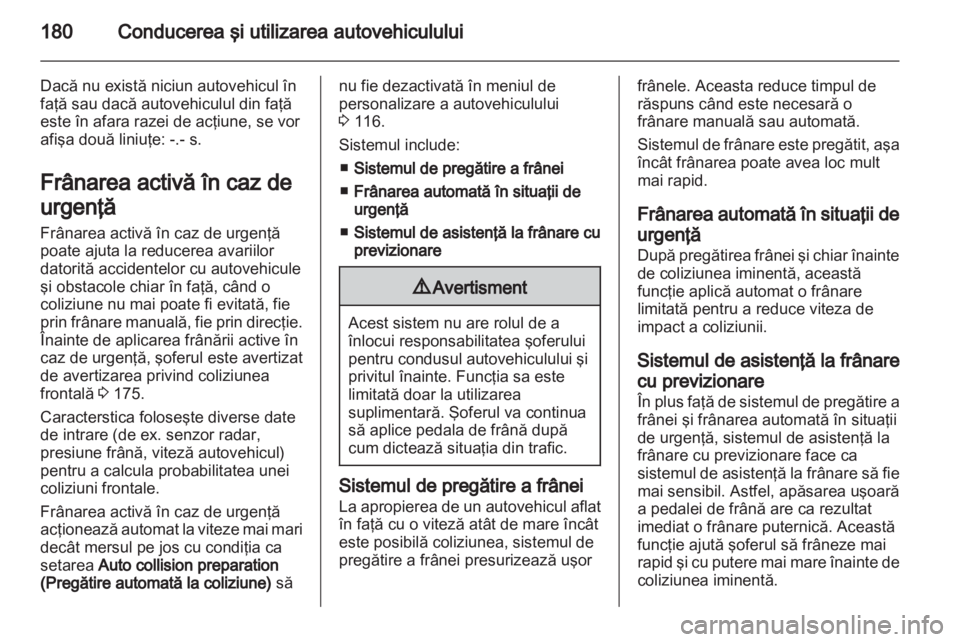 OPEL INSIGNIA 2013.5  Manual de utilizare (in Romanian) 