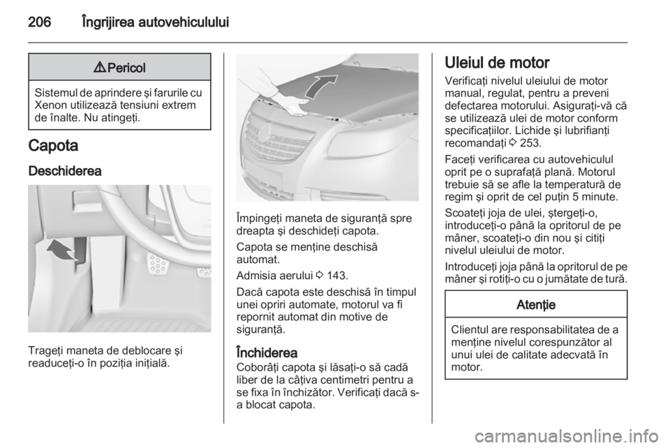 OPEL INSIGNIA 2013.5  Manual de utilizare (in Romanian) 