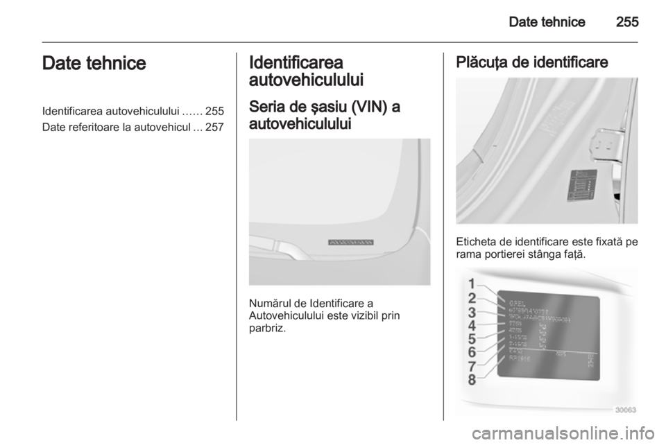 OPEL INSIGNIA 2013.5  Manual de utilizare (in Romanian) 