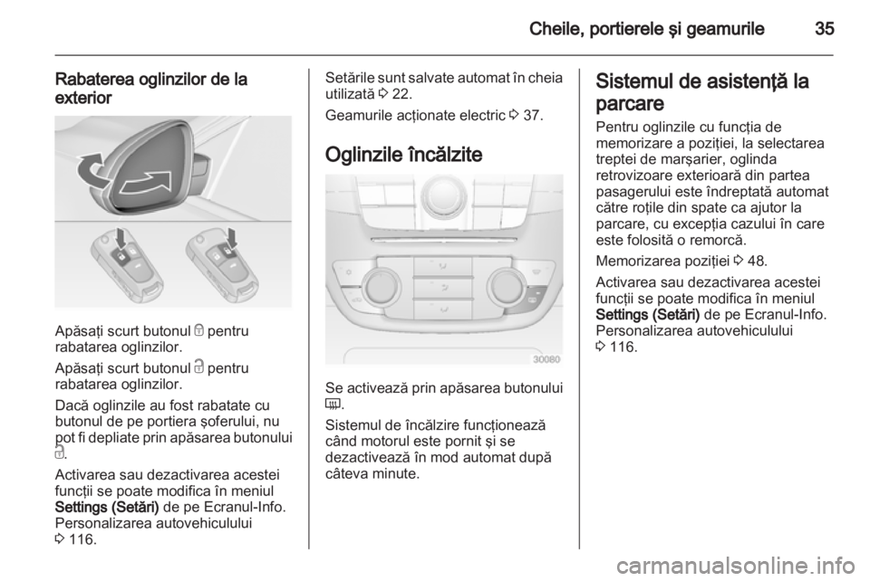 OPEL INSIGNIA 2013.5  Manual de utilizare (in Romanian) 