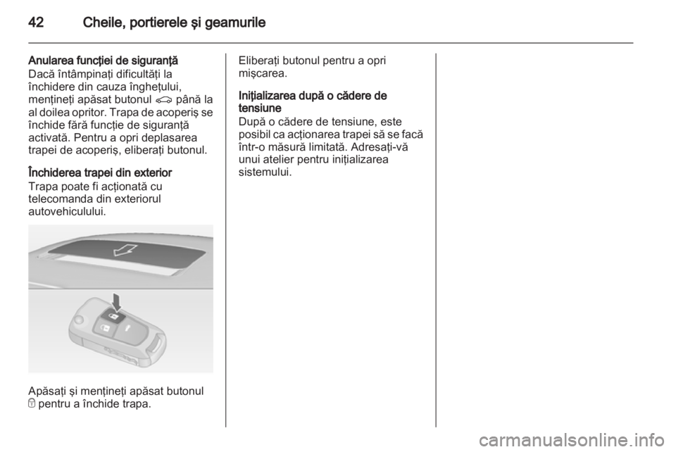 OPEL INSIGNIA 2013.5  Manual de utilizare (in Romanian) 
