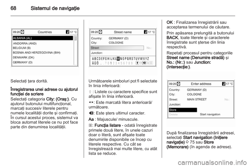 OPEL MERIVA 2011  Manual pentru sistemul Infotainment (in Romanian) 