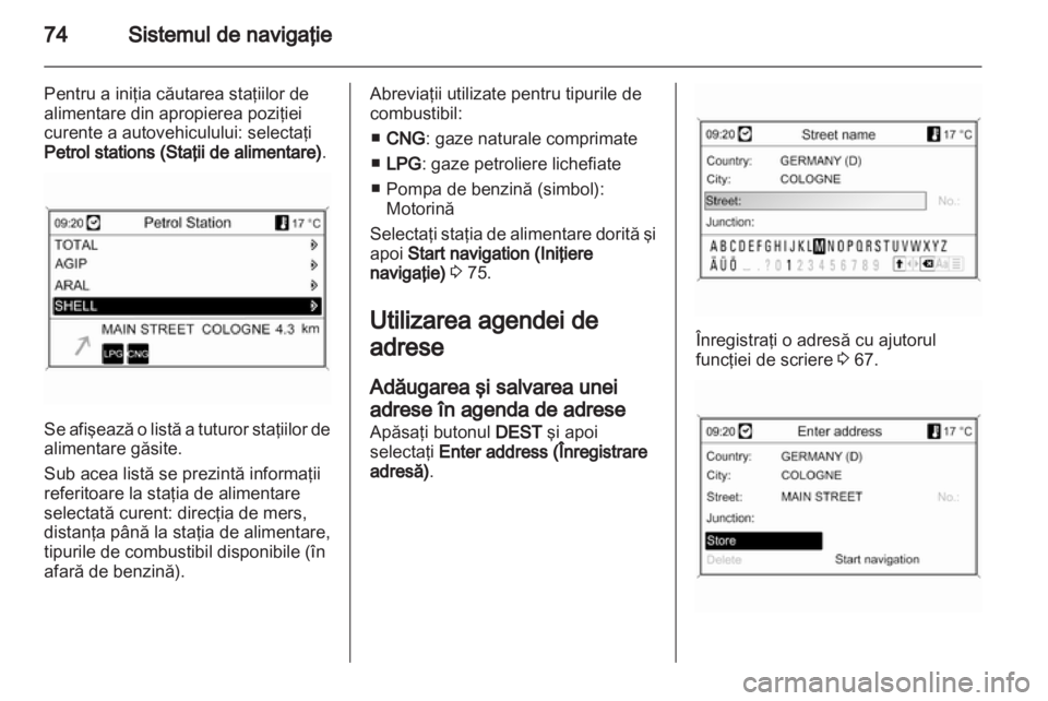 OPEL MERIVA 2011  Manual pentru sistemul Infotainment (in Romanian) 