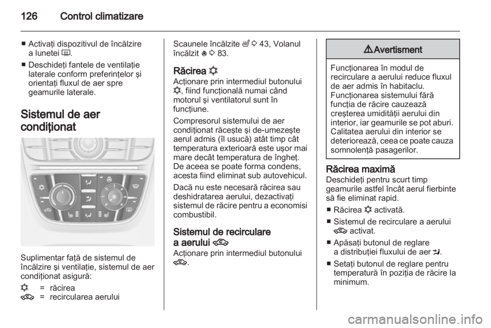 OPEL MERIVA 2011  Manual de utilizare (in Romanian) 