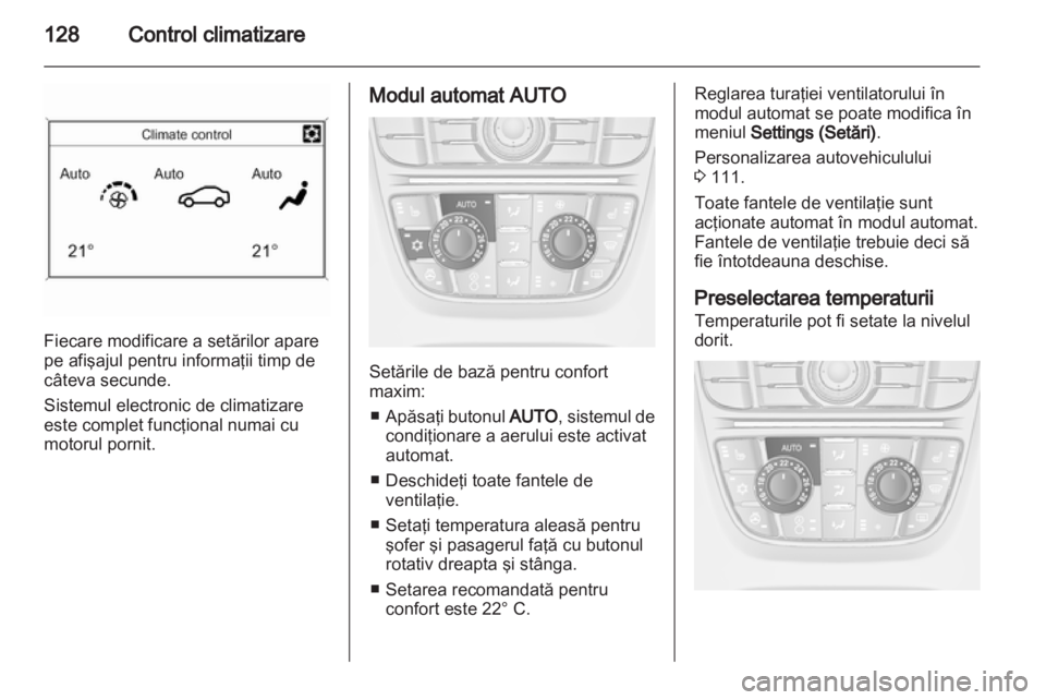 OPEL MERIVA 2011  Manual de utilizare (in Romanian) 