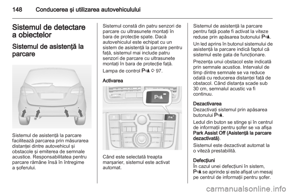 OPEL MERIVA 2011  Manual de utilizare (in Romanian) 