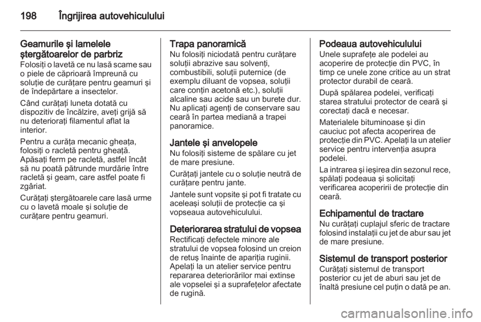OPEL MERIVA 2011  Manual de utilizare (in Romanian) 