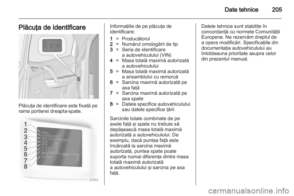 OPEL MERIVA 2011  Manual de utilizare (in Romanian) 