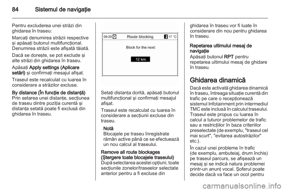 OPEL MERIVA 2011.5  Manual pentru sistemul Infotainment (in Romanian) 