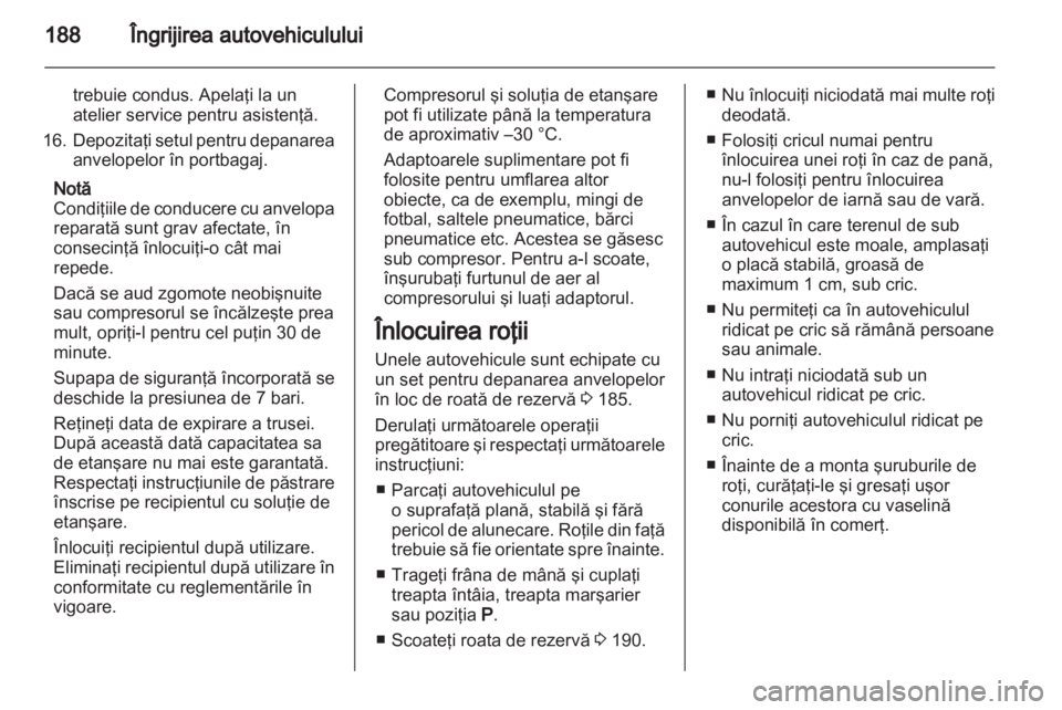 OPEL MERIVA 2011.5  Manual de utilizare (in Romanian) 