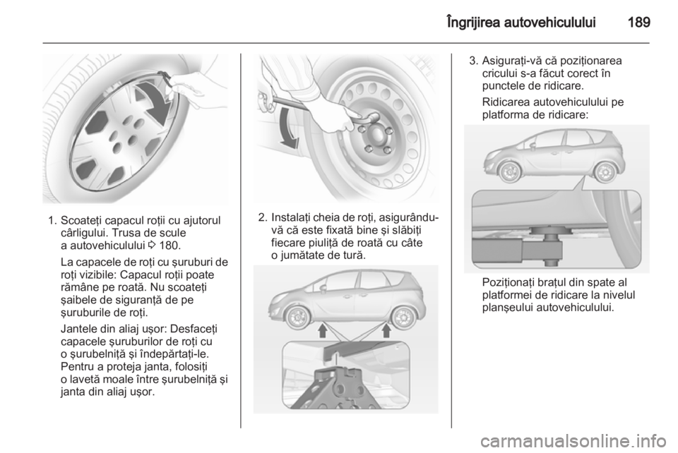 OPEL MERIVA 2011.5  Manual de utilizare (in Romanian) 