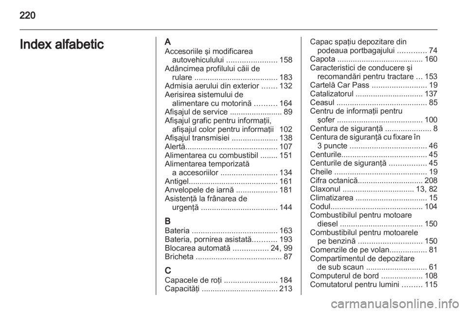 OPEL MERIVA 2011.5  Manual de utilizare (in Romanian) 
