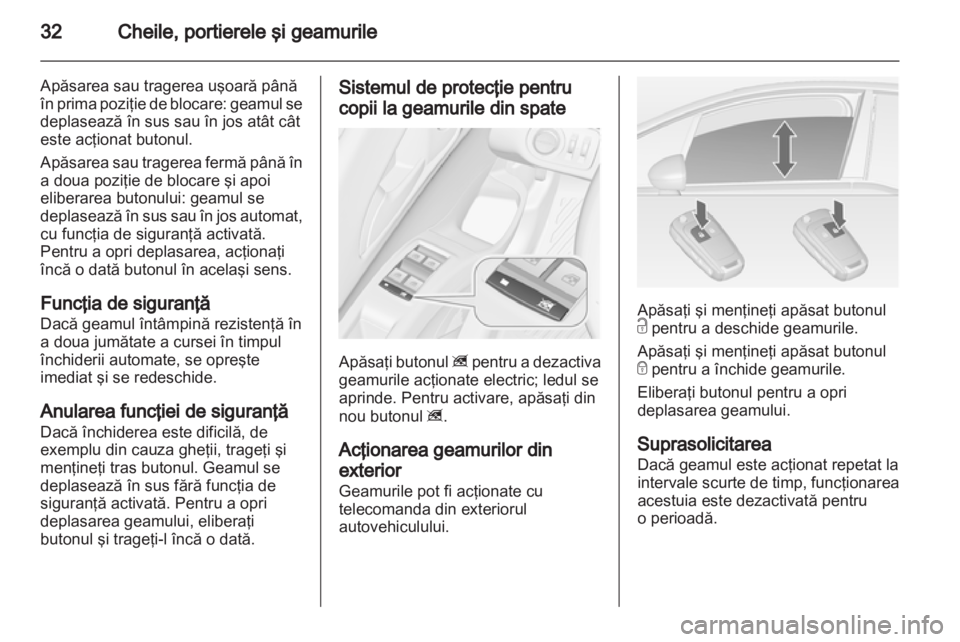 OPEL MERIVA 2011.5  Manual de utilizare (in Romanian) 