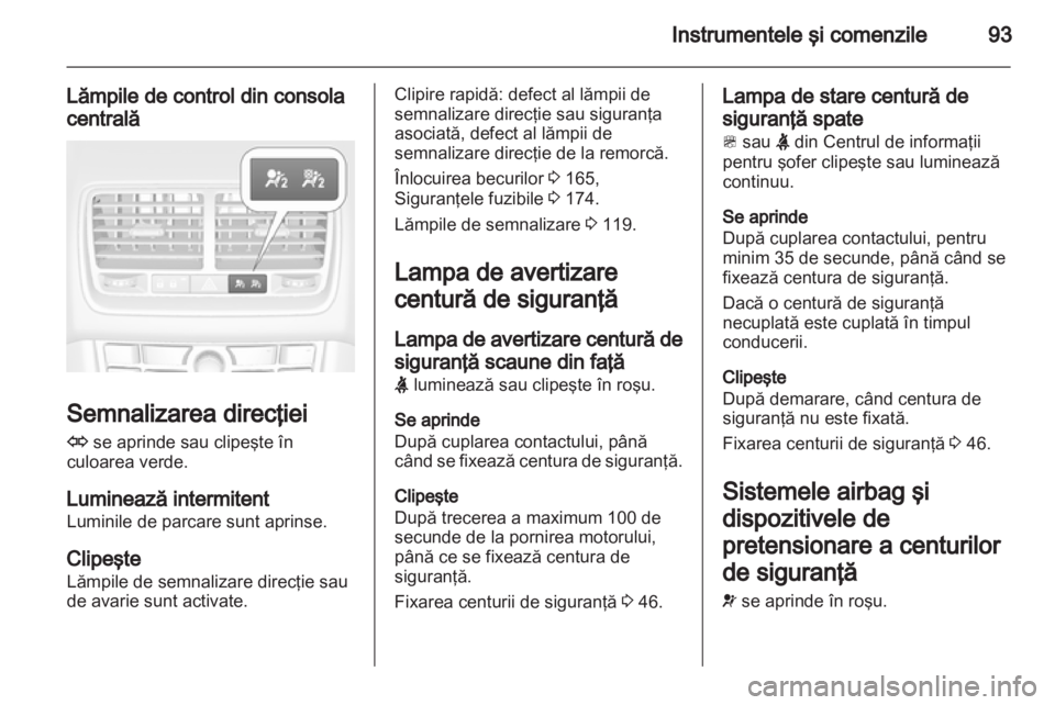 OPEL MERIVA 2011.5  Manual de utilizare (in Romanian) 