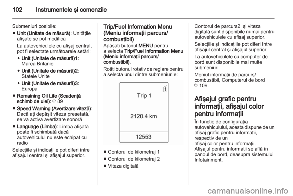 OPEL MERIVA 2012  Manual de utilizare (in Romanian) 