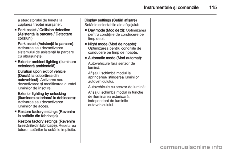 OPEL MERIVA 2012  Manual de utilizare (in Romanian) 