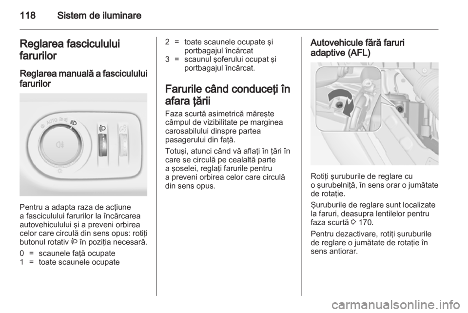 OPEL MERIVA 2012  Manual de utilizare (in Romanian) 