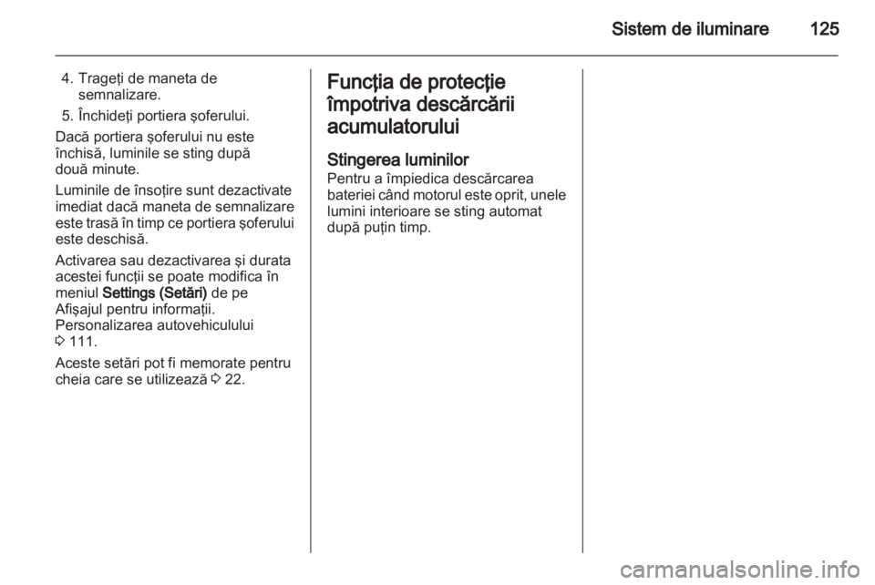 OPEL MERIVA 2012  Manual de utilizare (in Romanian) 