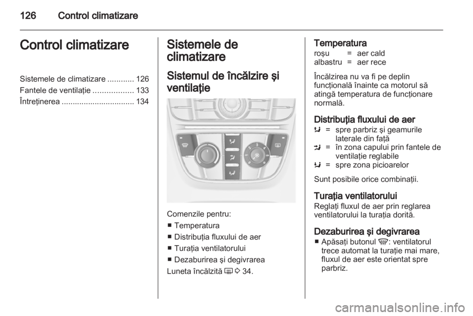 OPEL MERIVA 2012  Manual de utilizare (in Romanian) 