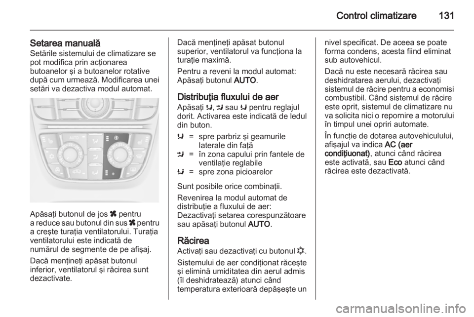 OPEL MERIVA 2012  Manual de utilizare (in Romanian) 