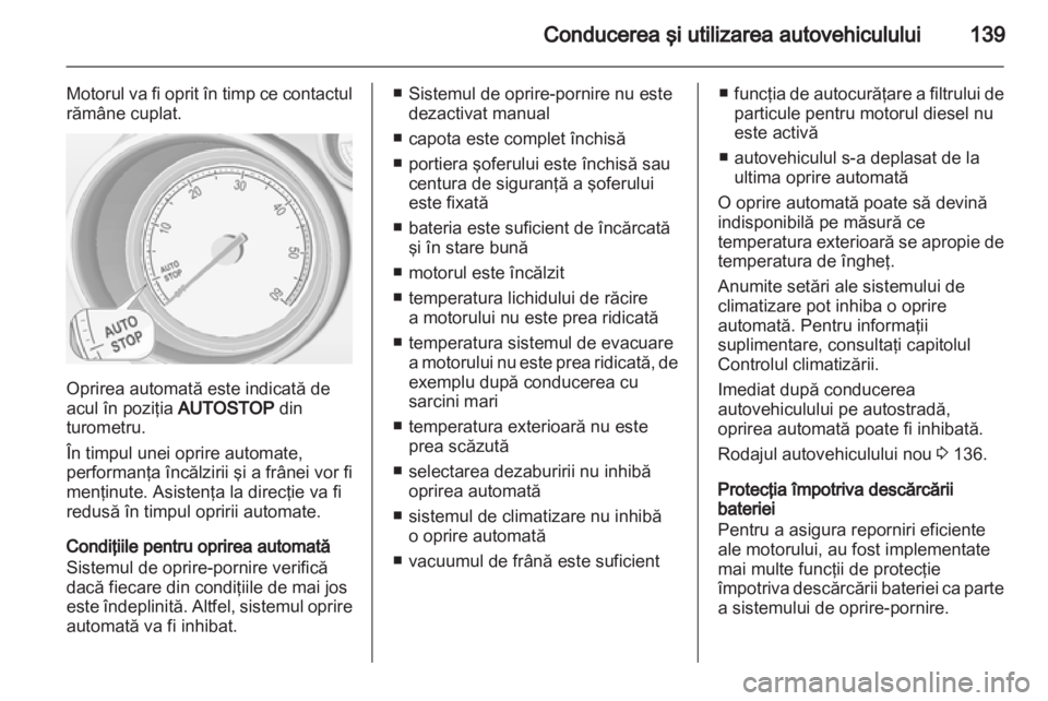 OPEL MERIVA 2012  Manual de utilizare (in Romanian) 