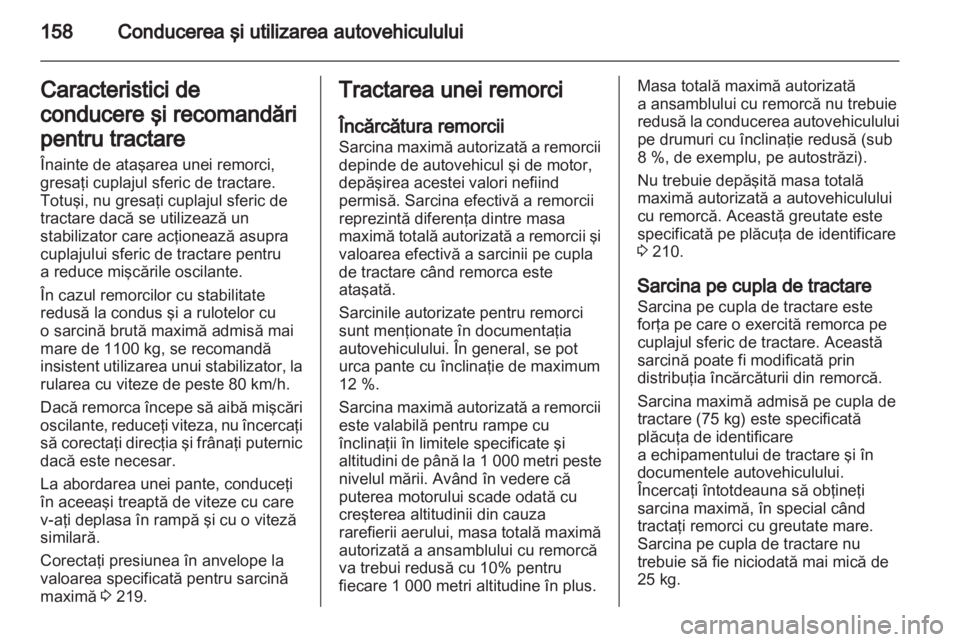 OPEL MERIVA 2012  Manual de utilizare (in Romanian) 