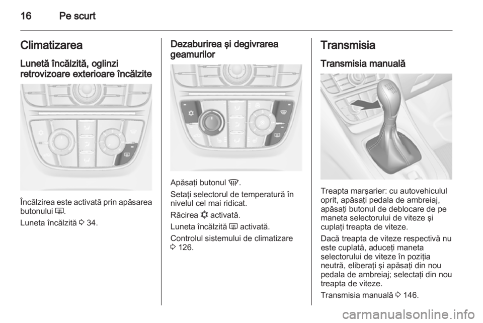 OPEL MERIVA 2012  Manual de utilizare (in Romanian) 