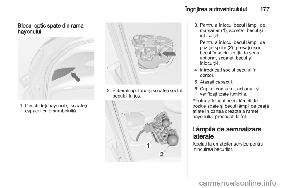 OPEL MERIVA 2012  Manual de utilizare (in Romanian) 