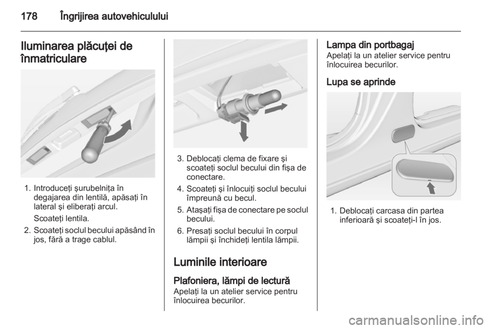 OPEL MERIVA 2012  Manual de utilizare (in Romanian) 