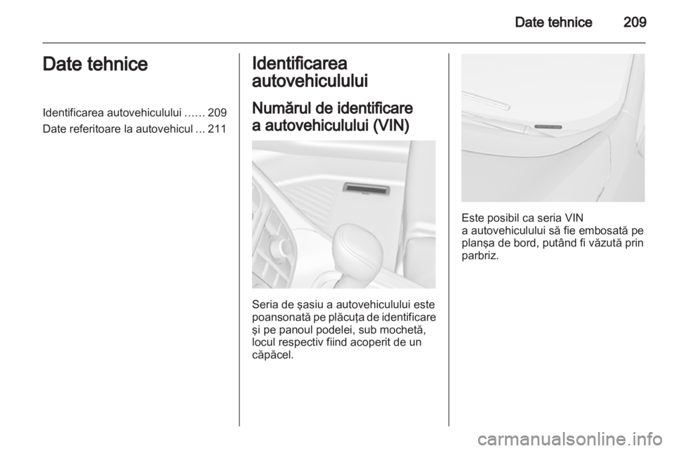 OPEL MERIVA 2012  Manual de utilizare (in Romanian) 