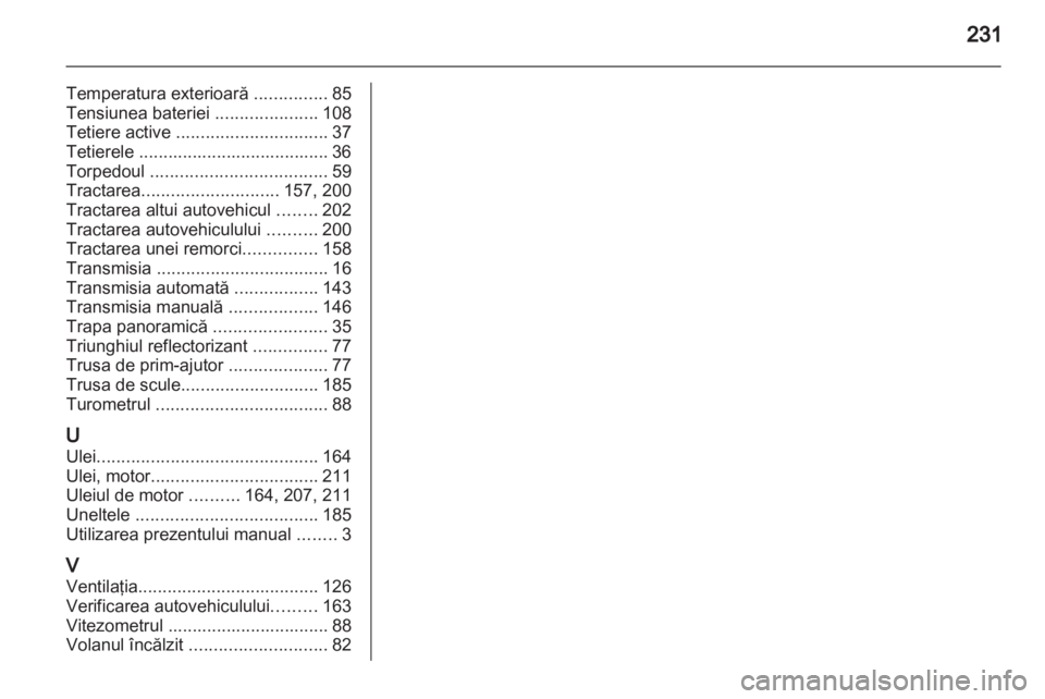OPEL MERIVA 2012  Manual de utilizare (in Romanian) 