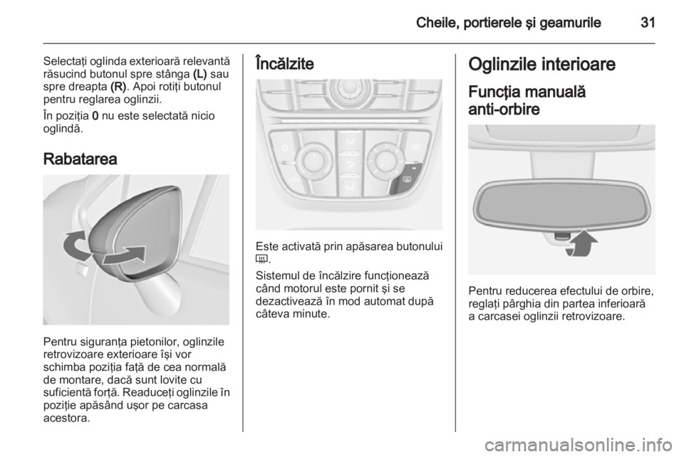 OPEL MERIVA 2012  Manual de utilizare (in Romanian) 