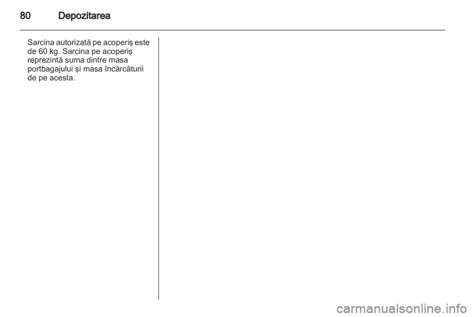 OPEL MERIVA 2012  Manual de utilizare (in Romanian) 