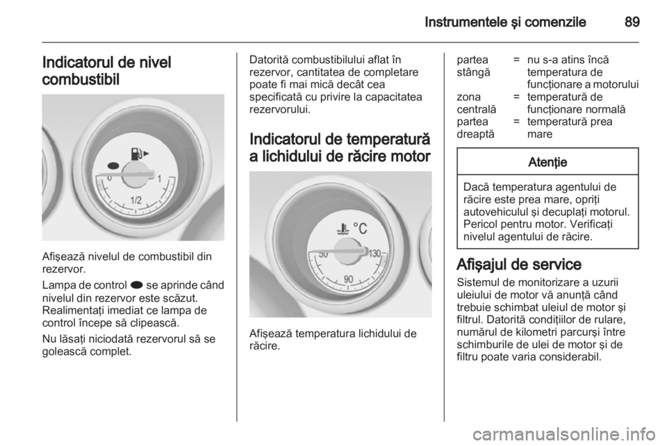 OPEL MERIVA 2012  Manual de utilizare (in Romanian) 