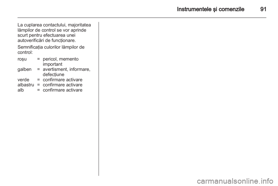 OPEL MERIVA 2012  Manual de utilizare (in Romanian) 