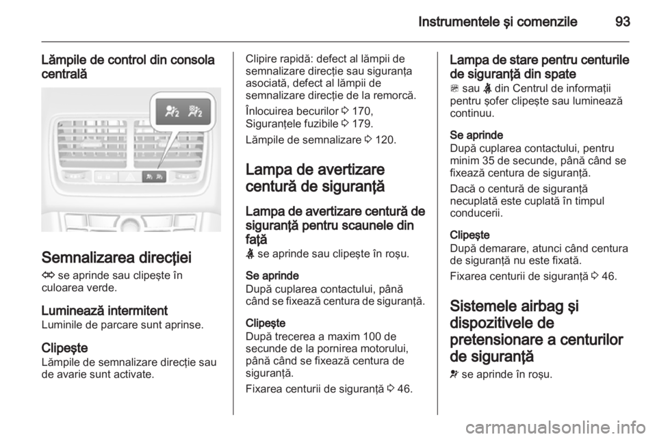 OPEL MERIVA 2012  Manual de utilizare (in Romanian) 